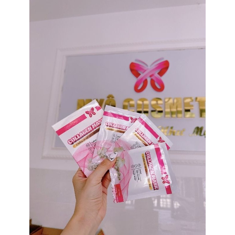 Mask ủ trắng da mặt collagen Myo