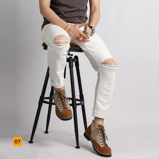 Quần Jean Nam Đẹp ❤️FREESHIP❤️ Quần Bò Nam Rách Gối Chất Liệu Denim Cao Cấp Thời Trang Chuẩn Hàng Shop Tô Tồ Shop -QJN45