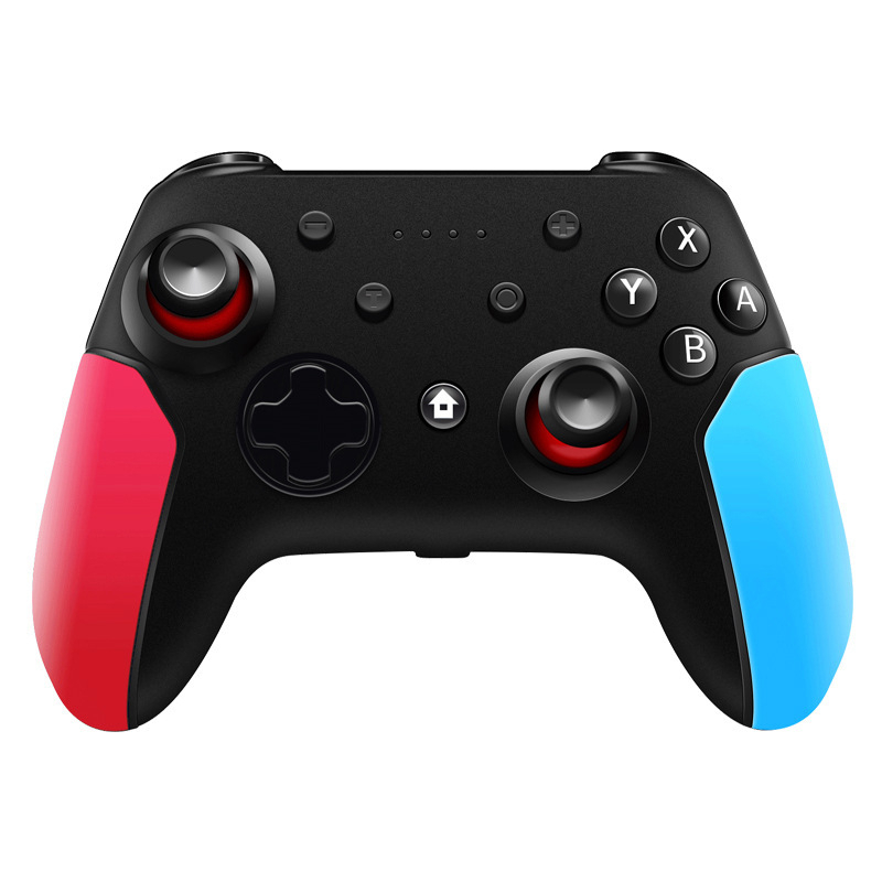 Tay cầm bluetooth chơi game Nintendo phù hợp trên PC, tay nắm 3 màu xanh dương, xanh lá cây, đỏ
