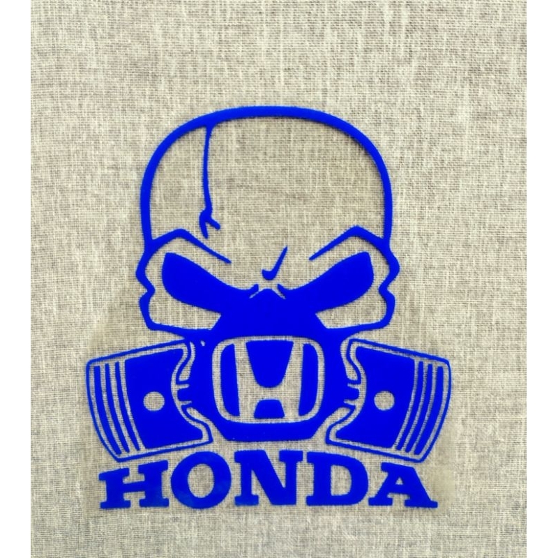 HÌNH Decal Tem  STICKER  LOGO KIỂU CHỮ Honda  trang trí dán XE MÁY phong cách cực ngầu