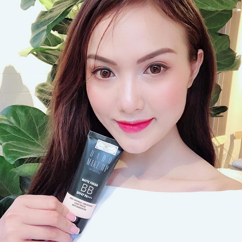 Kem Nền BB Cream Siêu Mịn, Mỏng Nhẹ Lâu Trôi 5 IN1 Makup Matte DABO Hàn quốc 50ml/Hộp