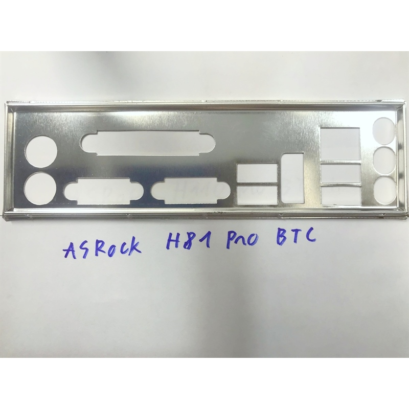 Miếng FE chặn main (Mainboard IO Shield) ASROCK H81 PRO BTC