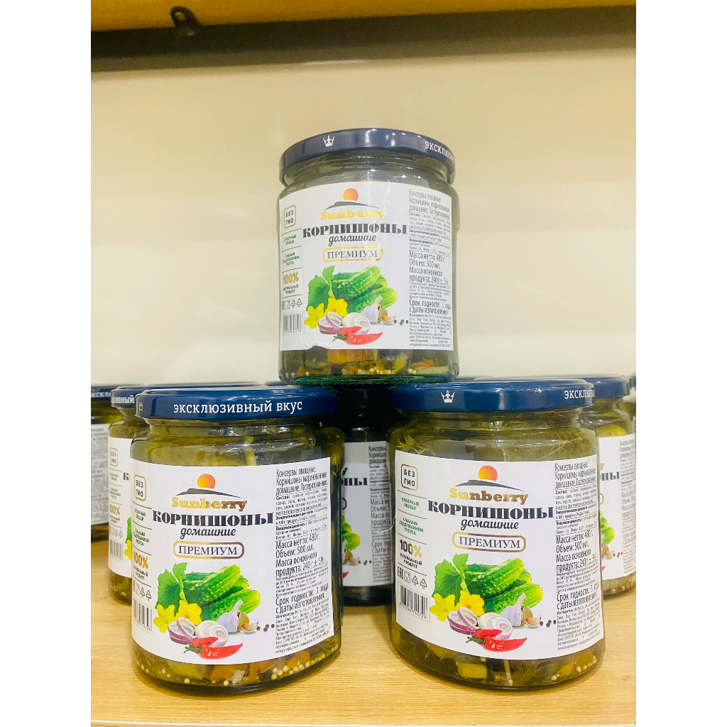 Dưa Chuột Muối Nga 500ml