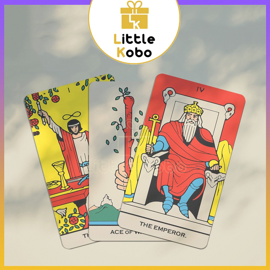 Bộ Bài Tarot Rider Waite Smith Deck Tarot 78 Lá Cao Cấp Bài Bói Thông Điệp Boardgame Dự Đoán Phong Thủy Vận Mệnh