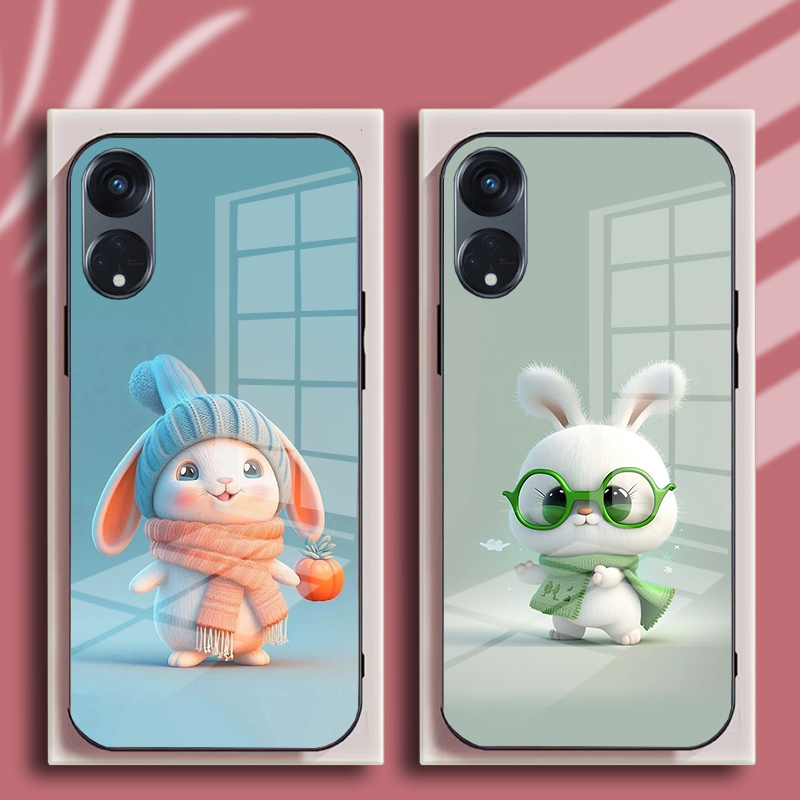 Ốp Lưng OPPO RENO 8T 4G, RENO 8T 5G Lưng Kính Cường Lực Cao Cấp