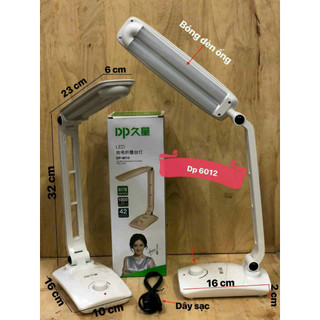 Đèn Bàn Led Sạc Điện DP-6012 [chống cận]