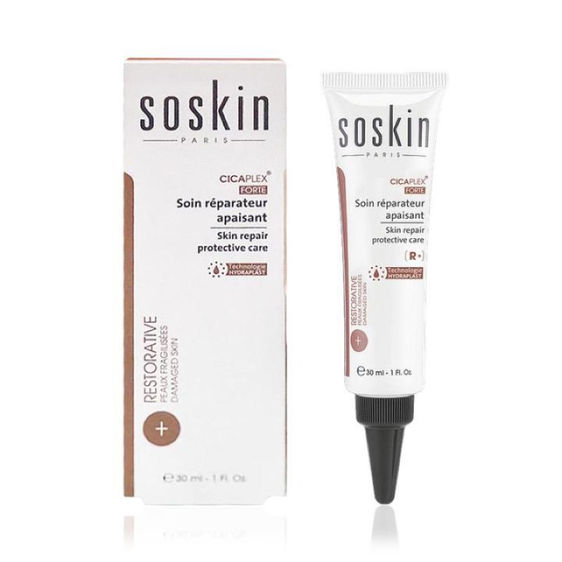 Kem dưỡng Soskin Cicaplex Skin Repair Protective Care tái tạo phục hồi da