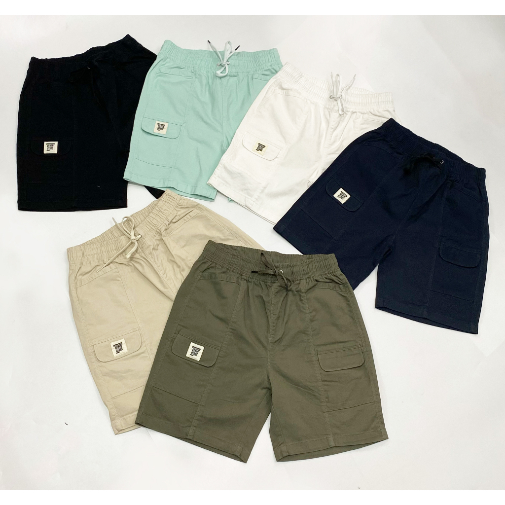 S74 - Quần Short Kaki Nam Túi Nắp Logo Winmaxx S74