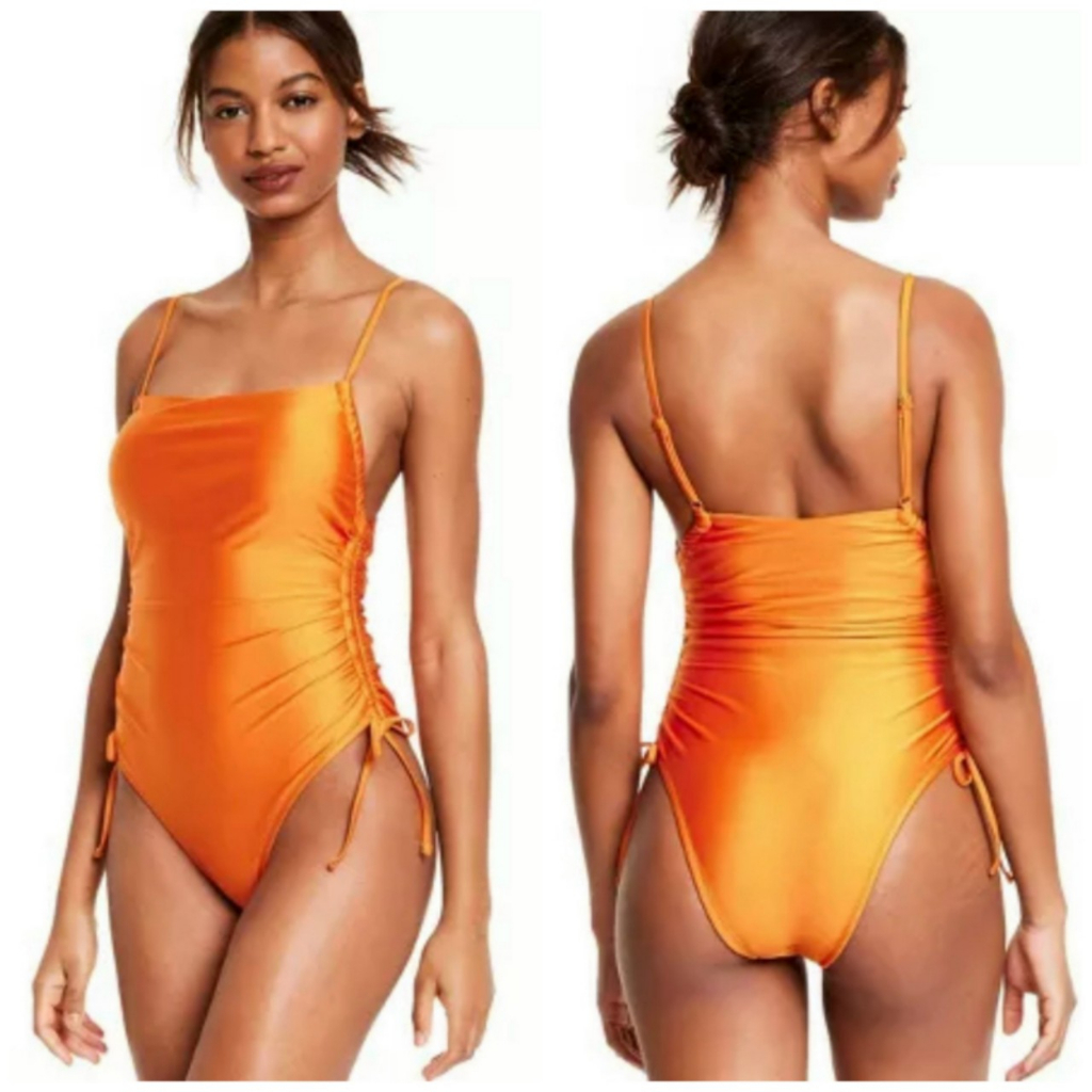 Bikini một mảnh dây rút eo tôn dáng hàng xuất xịn