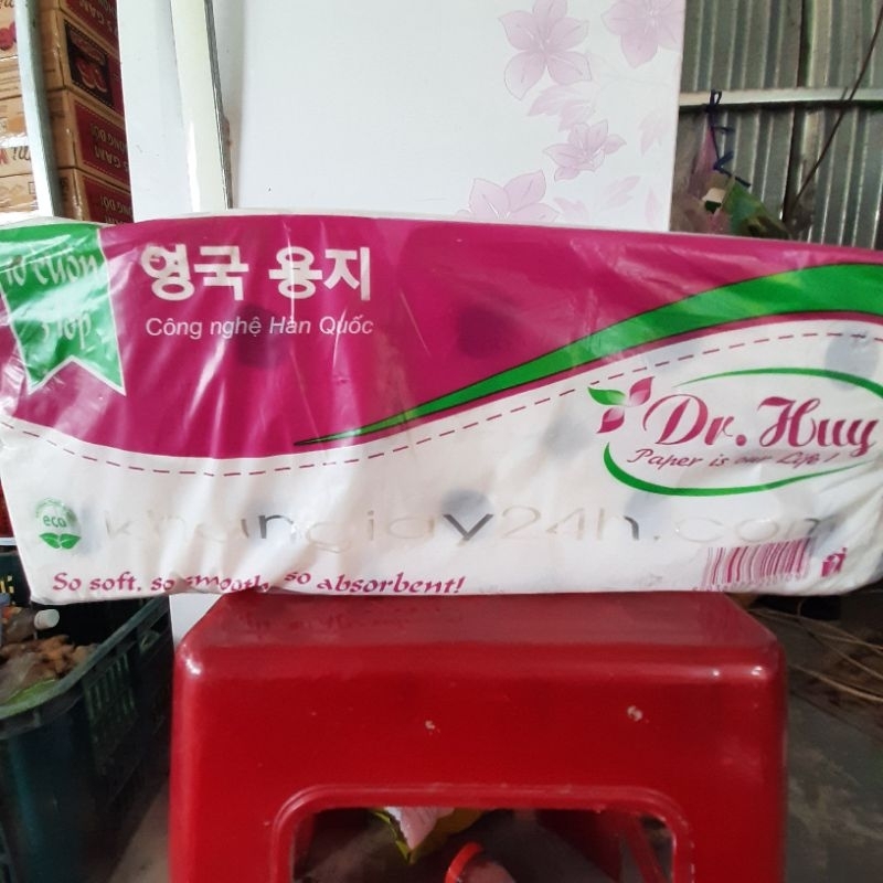 Lốc 10 cuộn (3 lớp) Giấy Vệ Sinh DR.HUY không lõi/ có lõi