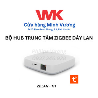 Bộ hub trung tâm larkkey tuya zigbee vmk