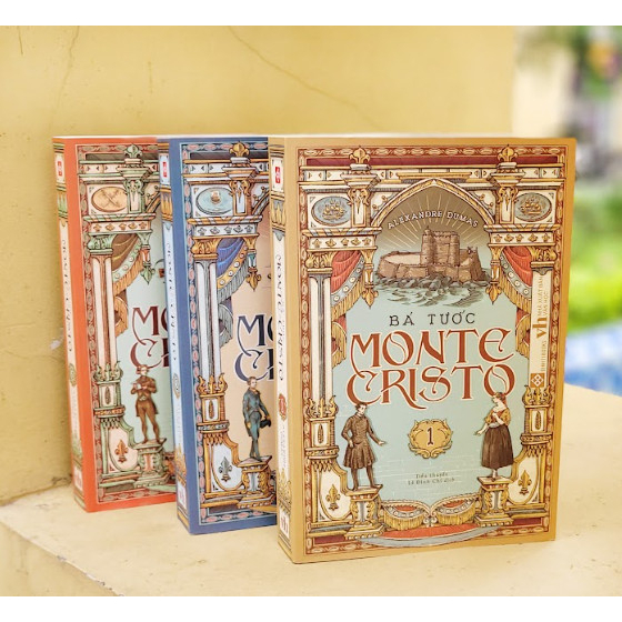 Sách - Bá tước Monte Cristo - Combo 3 tập - Đinh Tị Books