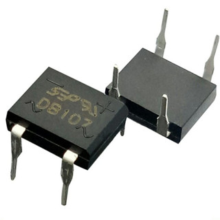 Diode cầu 1A DB107S chân cắm chân dán