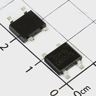 Diode cầu 1A DB107S chân cắm chân dán