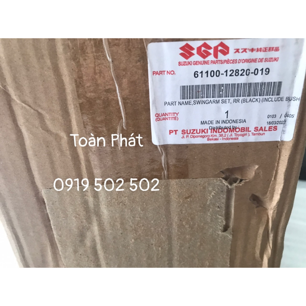 GẮP SAU ZIN SUZUKI - GẮP SAU FI - GẮP SAU XĂNG CƠ - SATRIA/RAIDER FI/XĂNG CƠ CHÍNH HÃNG SUZUKI INDONESIA