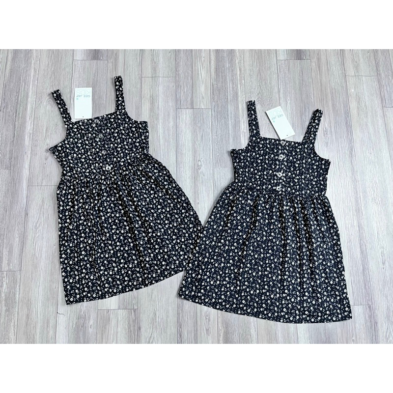 Váy 2 dây hoa nhí G.J size 6/8y-12/14y
