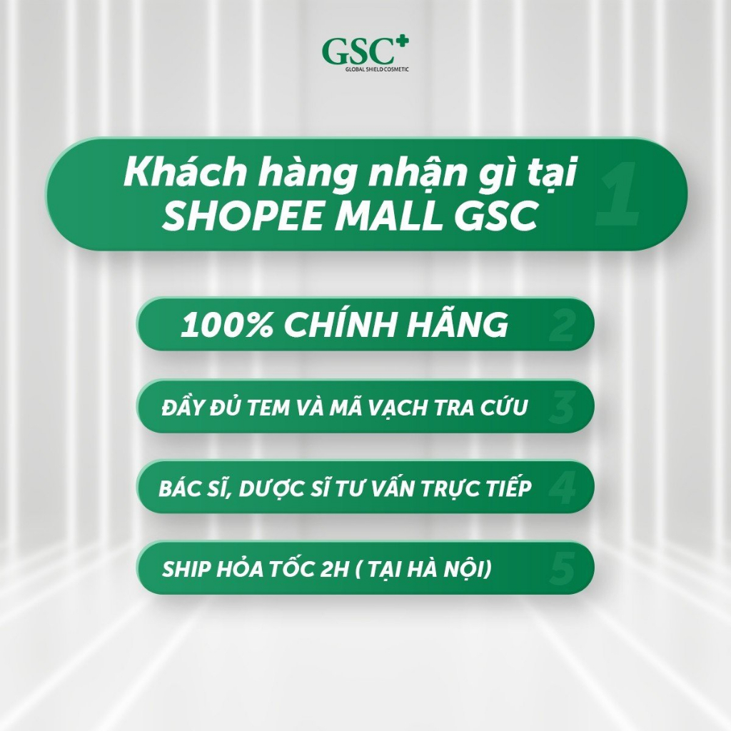 Kem dưỡng trắng da body GSC Perfect Body White Lotion 250gr/500gr