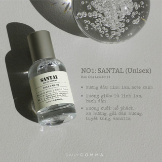 Nước hoa Daily Comma Eau De Parfum Chính Hãng Hàn Quốc Hương Thơm Dịu Nhẹ 30ml