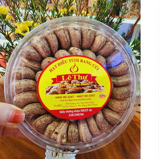 [GIÁ XƯỞNG] 500G Hạt điều xếp hoa LOẠI A Cồ (HẠT TO) rang củi Bình Phước LÊ THƯ giòn rụm béo bùi