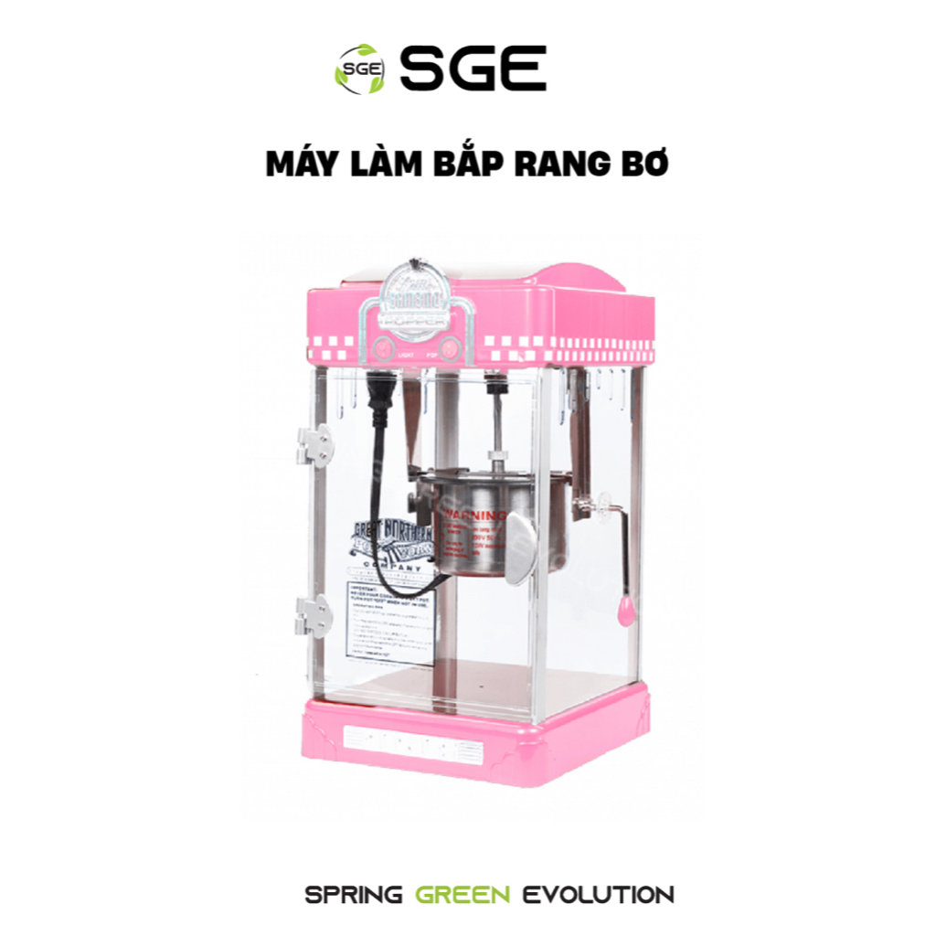 Máy Làm Bắp Rang Bơ Nổ Bỏng Ngô NP1156 Từ SGE. Làm Bỏng Chưa Bao Giờ Dễ Hơn, Nhỏ Gọn, Tốc Độ Cao, Dễ Sử Dụng, Bền Đẹp.