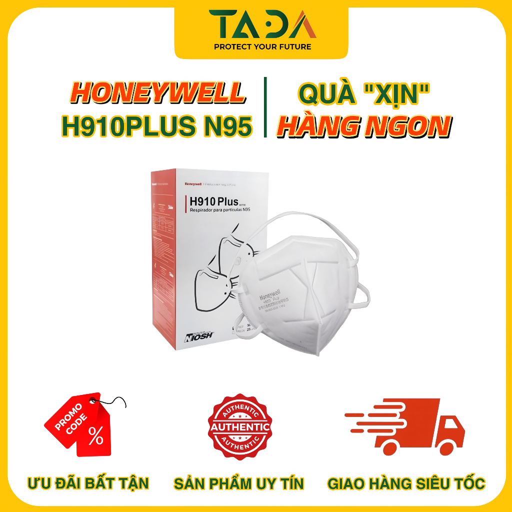 KHẨU TRANG HONEYWELL H910PLUS N95