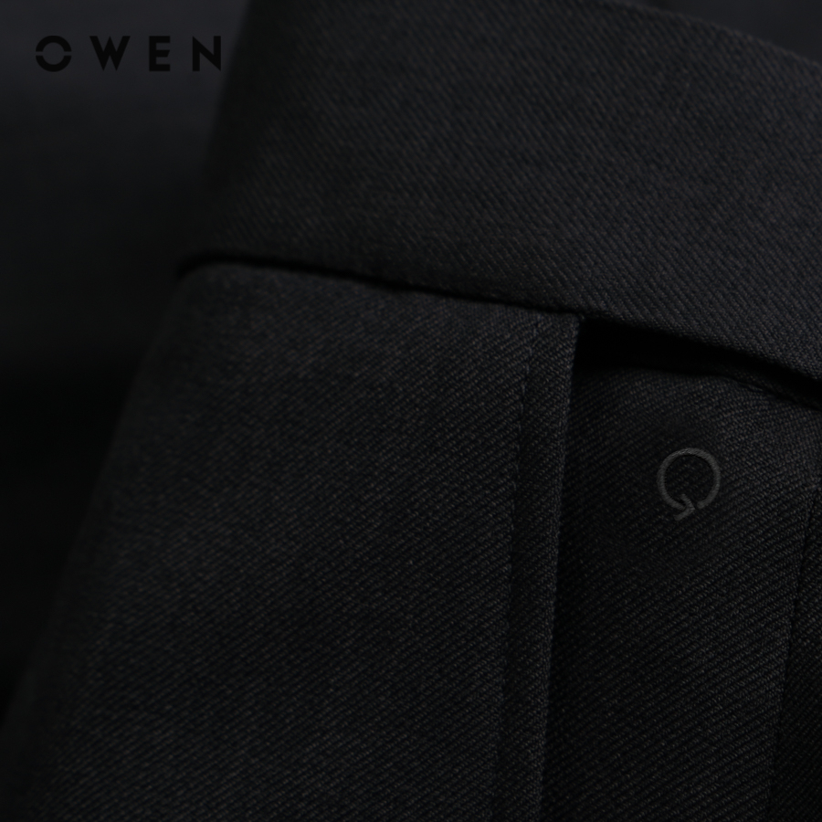 OWEN - Quần tây Slim Fit Renu Đen - QS231534