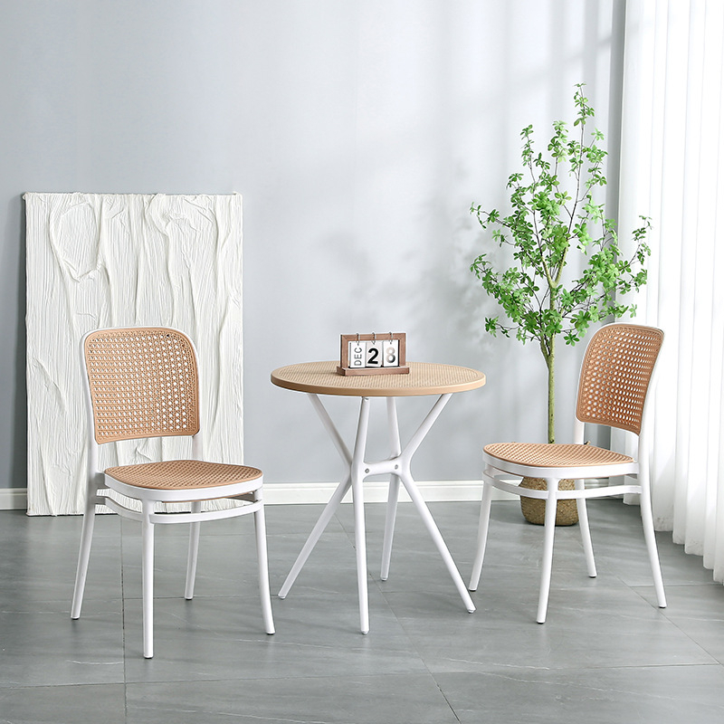 Ghế nhựa giả mây S3042