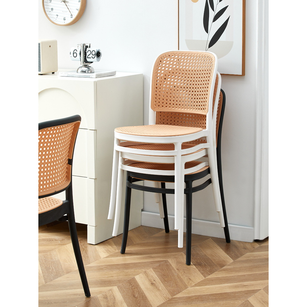 Ghế nhựa giả mây S3042