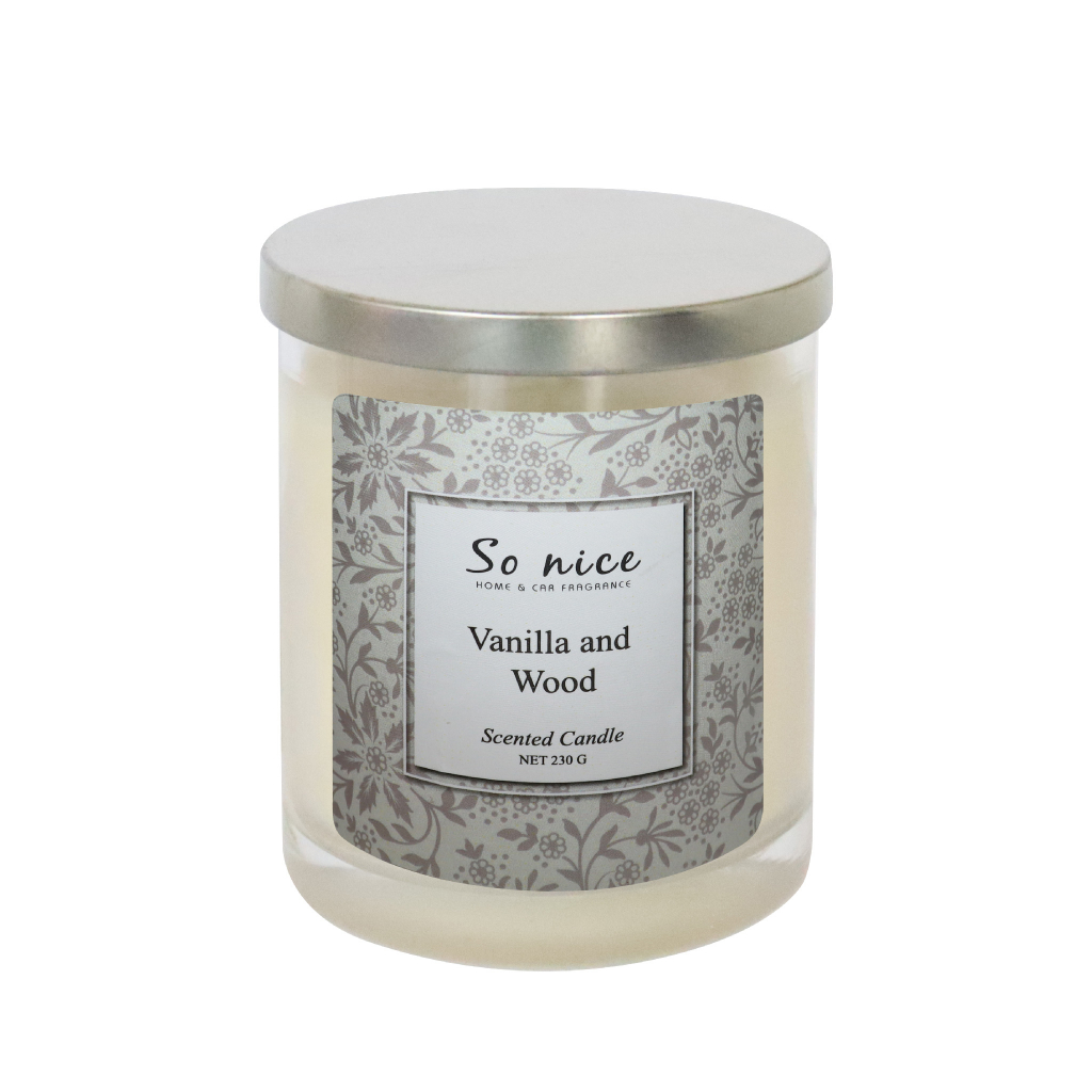 Nến thơm So Nice Vanilla And Wood