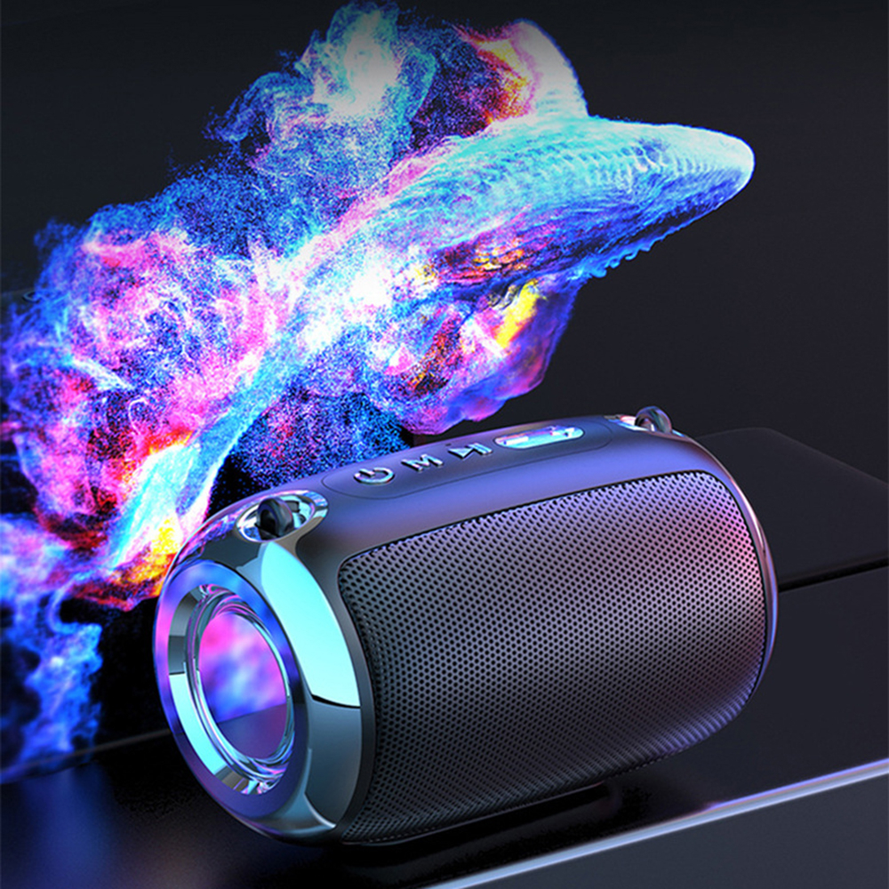 Bluetooth Audio mạnh mẽ Bass Bass loa, loa âm nhạc không dây nghe nhạc thông qua kết nối USB Bluetooth