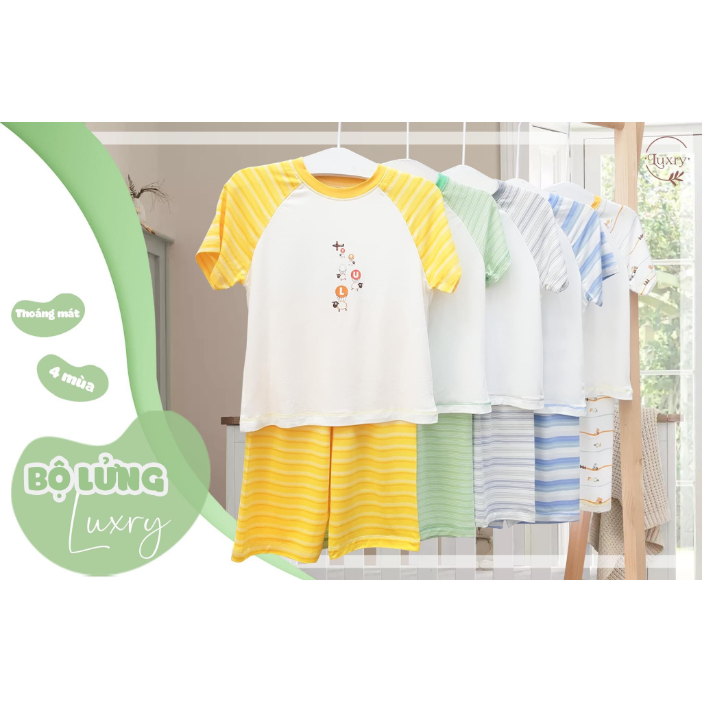 Áo cộc quần lửng thương hiệu Luxry, thoáng mát suốt 4 mùa