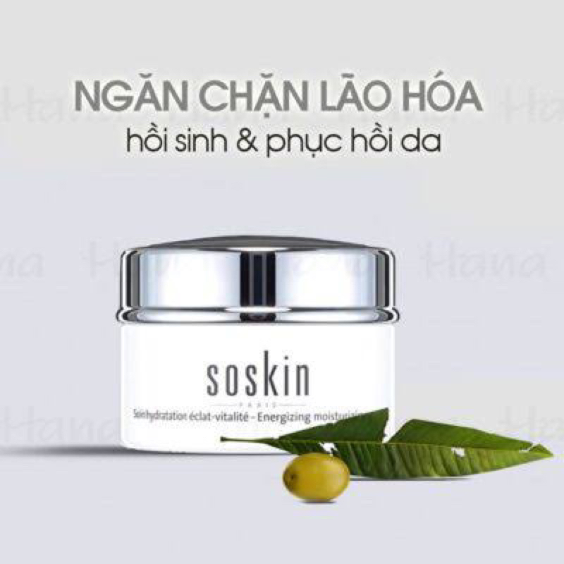 Kem dưỡng Soskin Energizing Moisturizing Cream