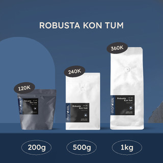 [1kg] Cà phê pha phin - Robusta Kon Tum - MONO Coffee Lab