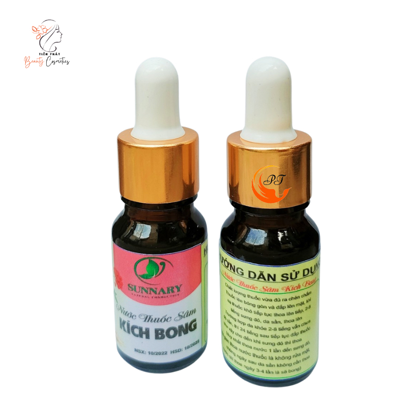 Cốt nhân sâm kích bong tái tạo da mụn bong mạnh không sưng đỏ không đau tái tạo da sạch mụn, sạch nám Sunnary