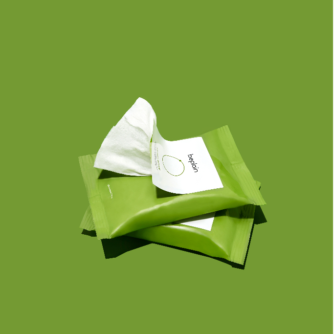 Set 20 miếng Khăn giấy tẩy trang beplain Greenful dịu nhẹ, làm sạch hiệu quả | BigBuy360 - bigbuy360.vn