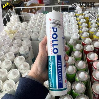 Keo silicon apollo a500 - chai - kết dính các bề mặt - cam kết chính hãn
