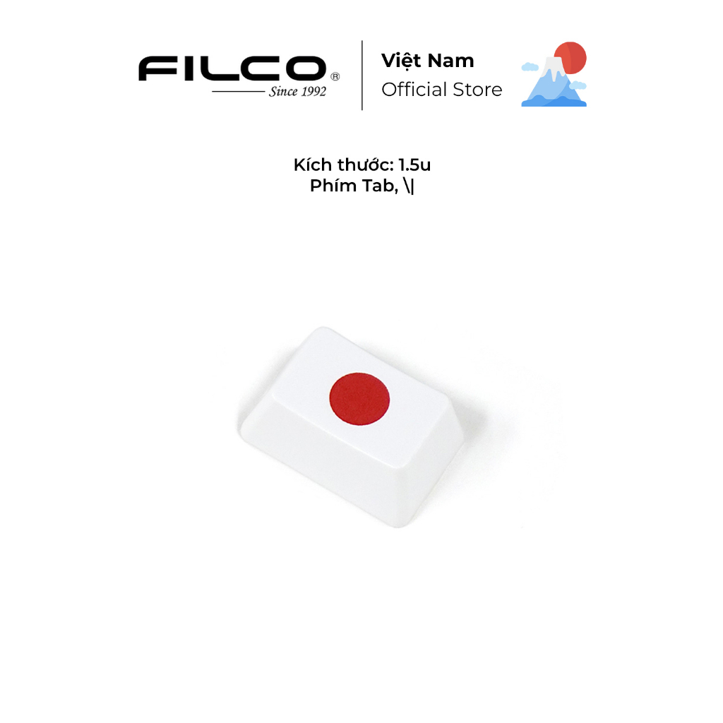 Keycap Filco - Phím Lá Cờ - Hàng Chính Hãng New 100%