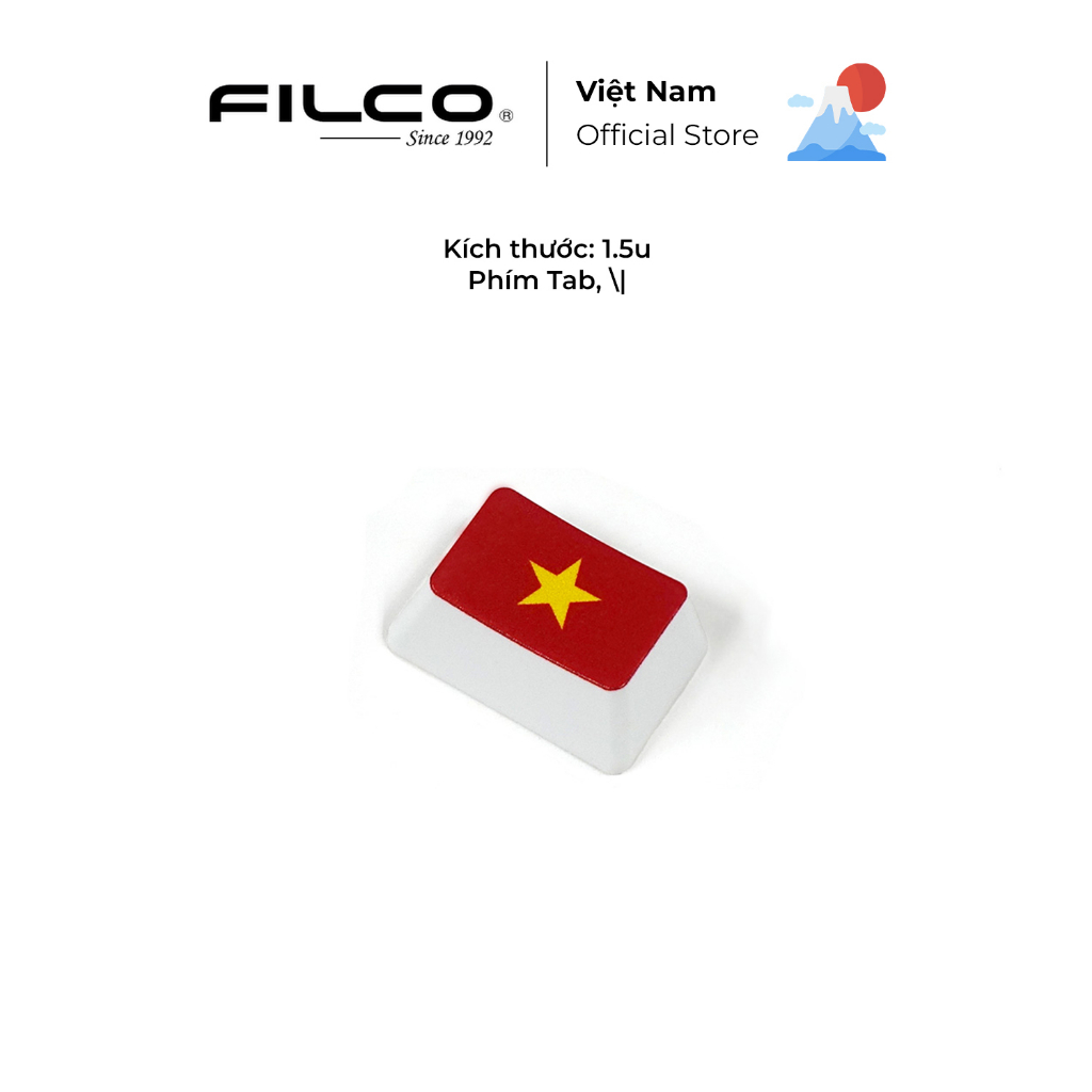 Keycap Filco - Phím Lá Cờ - Hàng Chính Hãng New 100%