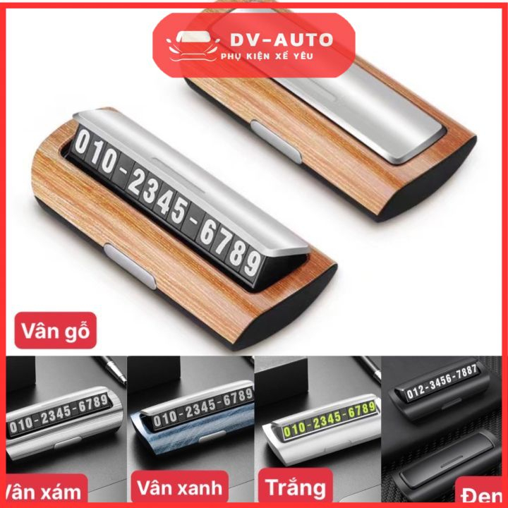 Bảng ghi số điện thoại YUMCHO gắn taplo thiết kế kẻ vân cực sang trọng bắt mắt by DV AUTO | BigBuy360 - bigbuy360.vn