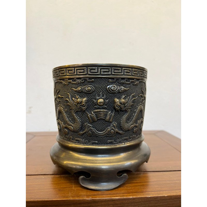 Bát hương đồng vàng nguyên chất 12cm,14,16,18,20cm