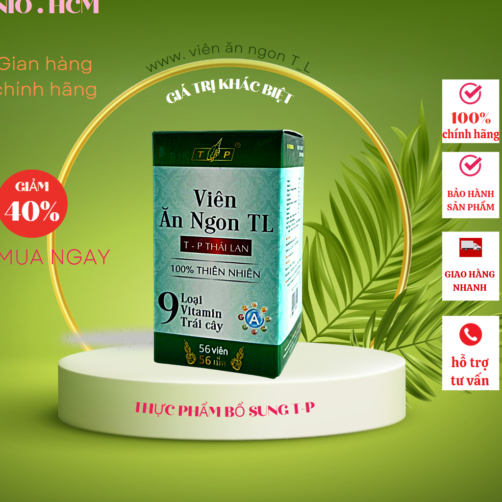 Viên ăn ngon tăng cân T_L.. liệu trình 17 ngày  dùng trải nghiệm