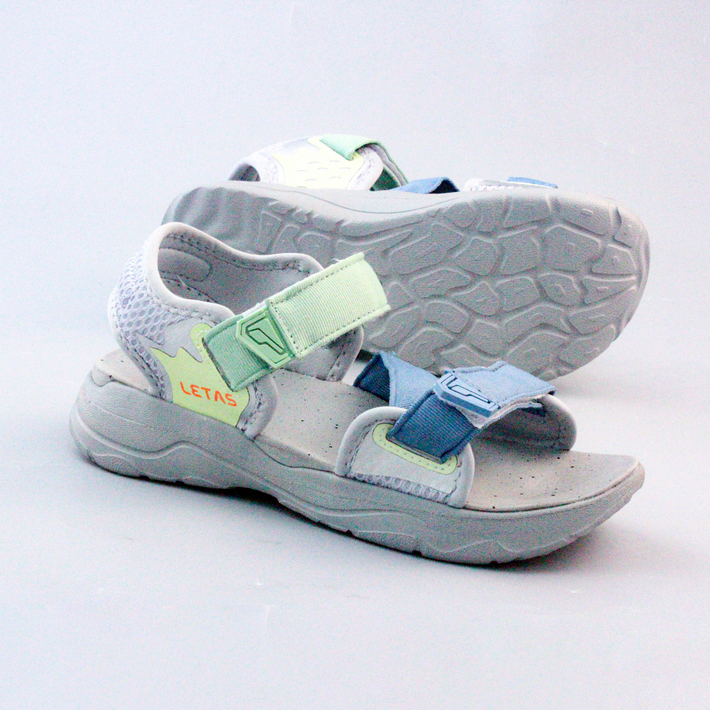 Sandal Unisex Xuất khẩu Letas IP01 Sand Jade green