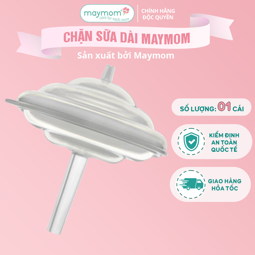 Chặn Sữa Dài Maymom, Tương Thích Máy Hút Sữa Medela, Spectra, Avent (1 cái)