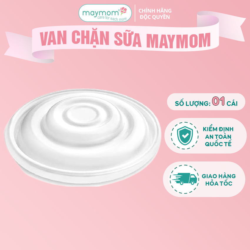 Van Chặn Sữa Silicone Sản Xuất bởi Maymom, Dùng Cho Chặn Sữa Ngắn/Dài Maymom - Cimilre