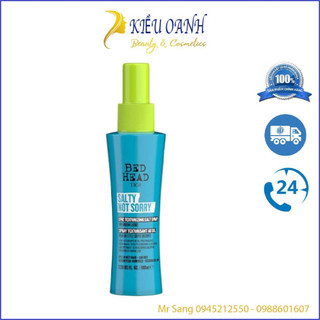 Keo Xịt Muối Khoáng Xoăn Cứng Salty Not Sorry Tigi Bed Head 100ml (2026)