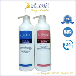 Gội xã phục hồi tóc Aurane Protein Moisturizing 750ml  X2 (2026)
