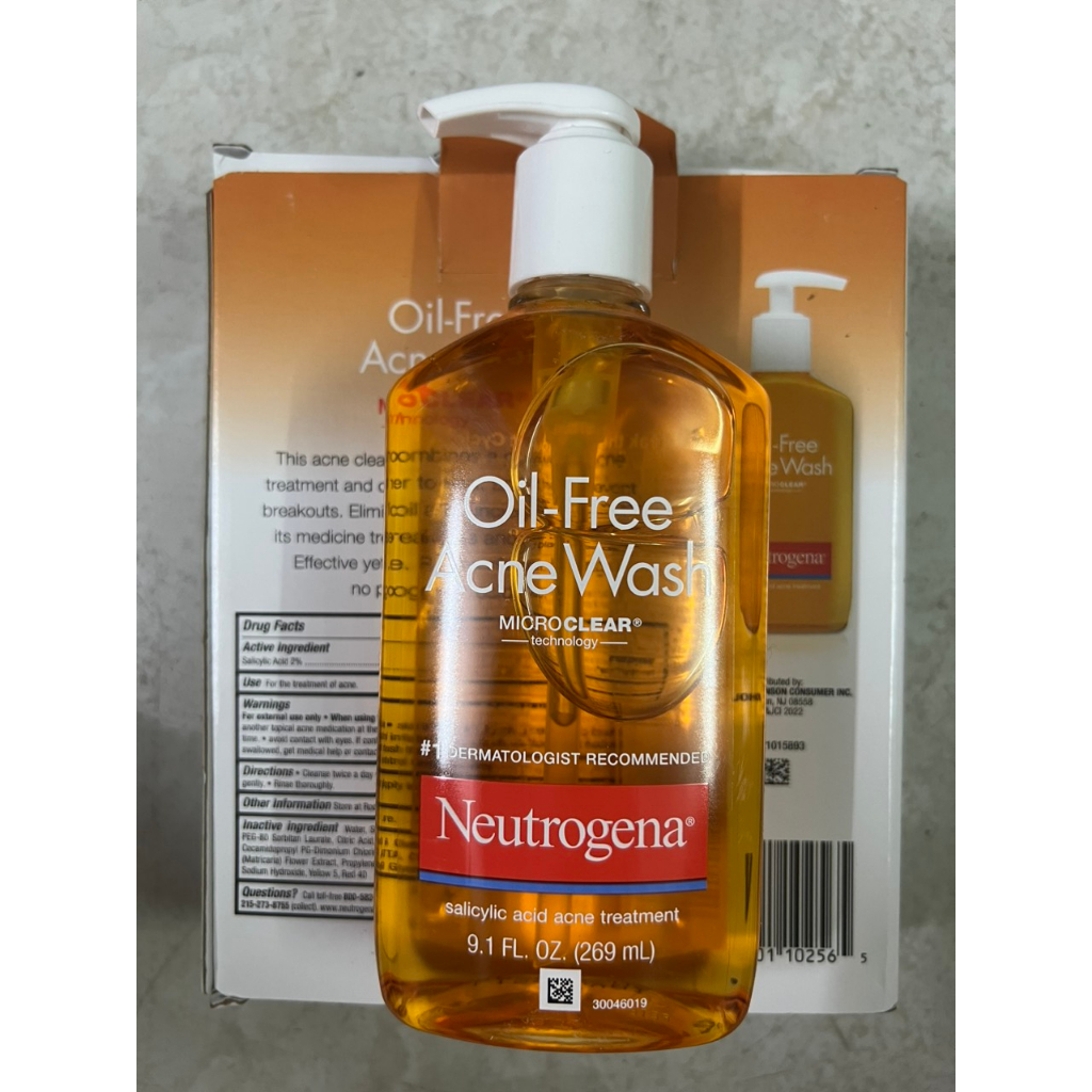 Sữa Rửa Mặt Neutrogena Oil Free Acne Wash 269ml