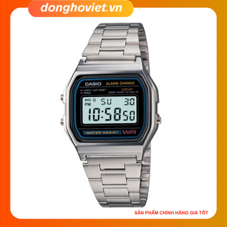 Đồng hồ nam casio a158wa-1df i chống nước - bấm giờ - xem lịch