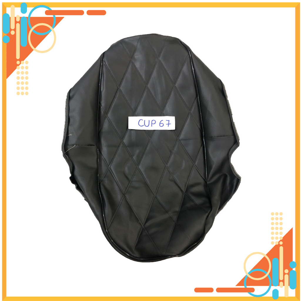 Da Bọc Yên Xe Máy HONDA CUP 67 Có Hình Ép