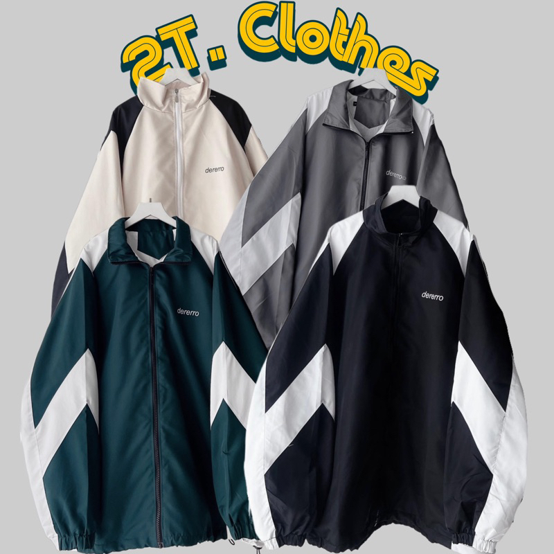 [SẴN] Áo Khoác Dù DERERRO 2 Lớp /3 Màu Có Túi Trong Unisex 2TCLOTHES